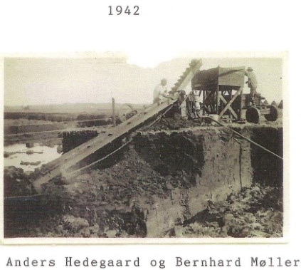 Øster Bjerregrav - Tørvemaskine